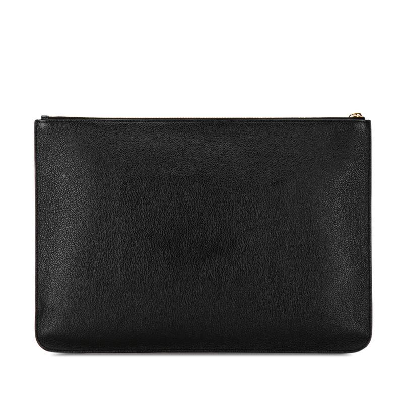 BALENCIAGA（バレンシアガ） ロゴ クラッチバッグ 630626 ブラック