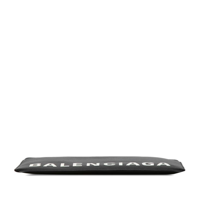 BALENCIAGA（バレンシアガ） ロゴ クラッチバッグ 630626 ブラック