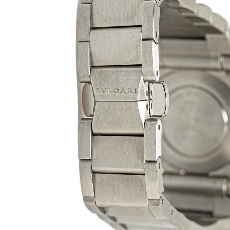BVLGARI ブルガリ エルゴン 腕時計 EG30S クオーツ ブラック文字盤 