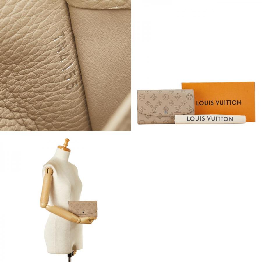 【極美品・IC搭載】ルイヴィトン マヒナ ポルトフォイユ・イリス ガレ 長財布 LOUIS VUITTON ルイ ヴィトン マヒナ ポルトフォイユ イリス 長