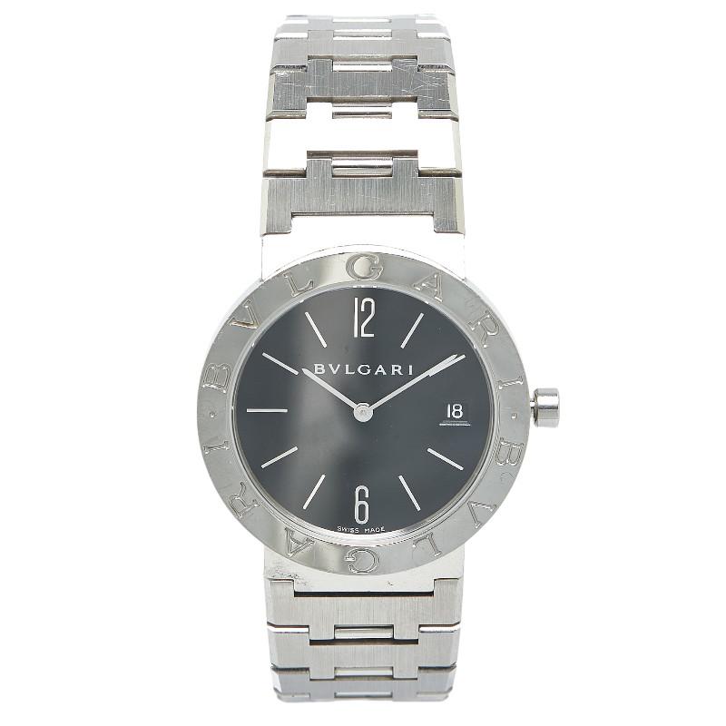 BVLGARI ブルガリ ブルガリブルガリ 腕時計 BB33SS クオーツ ブラック  