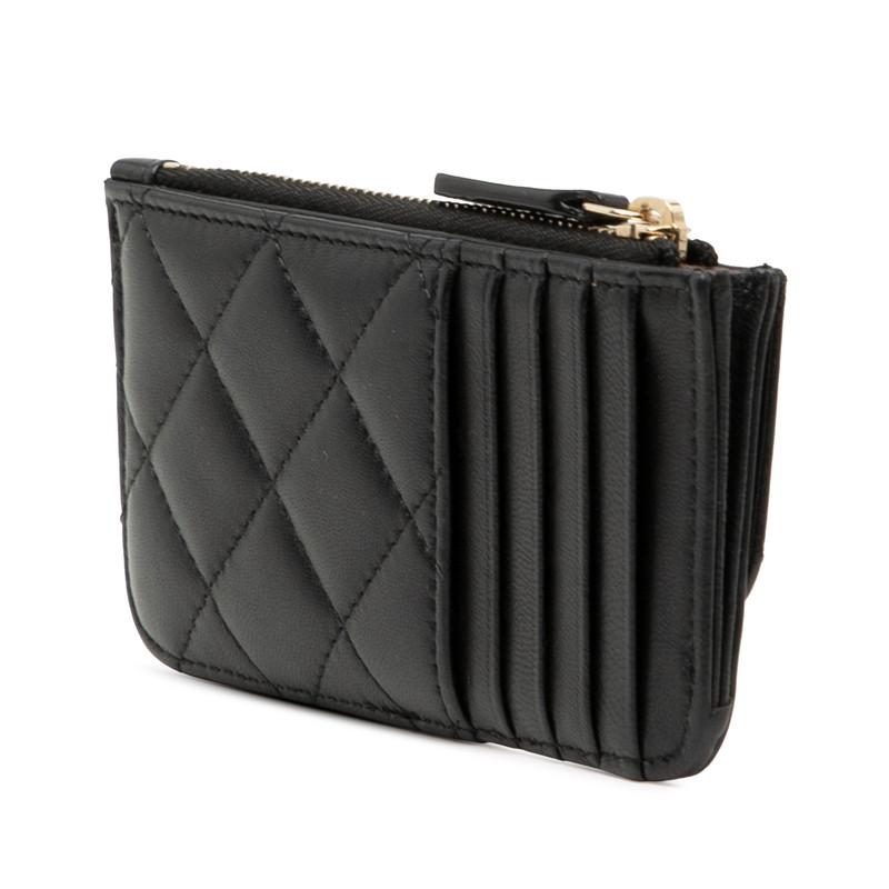 CHANEL（シャネル） ココマーク マトラッセ カードケース コインケース