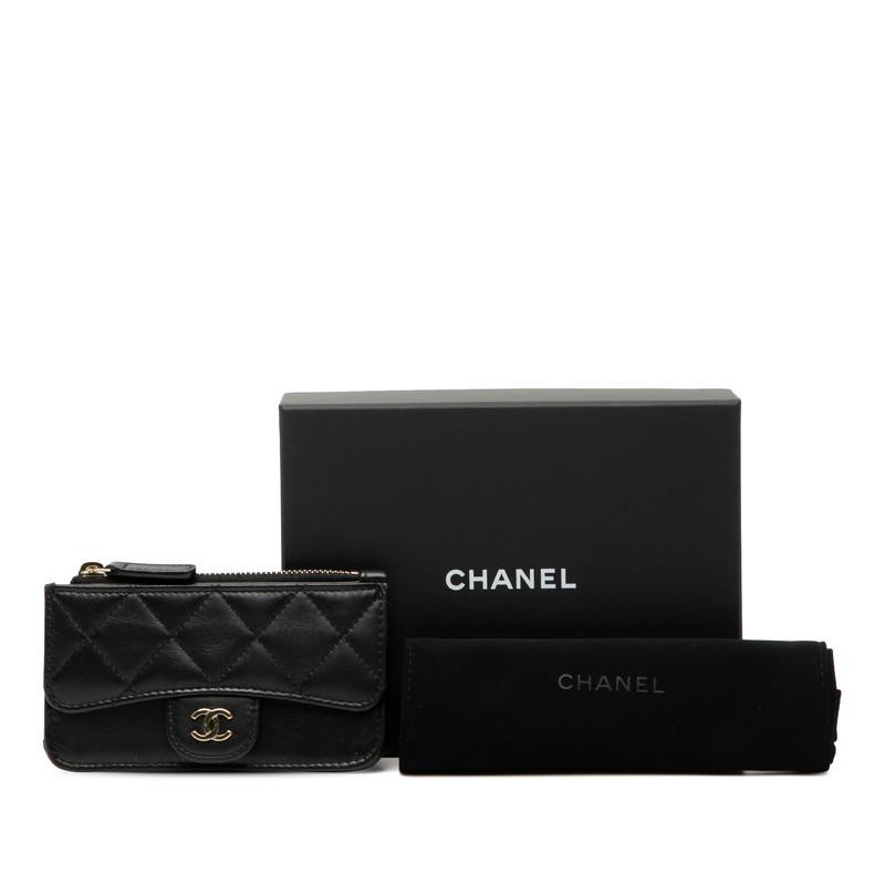 CHANEL（シャネル） ココマーク マトラッセ カードケース コインケース