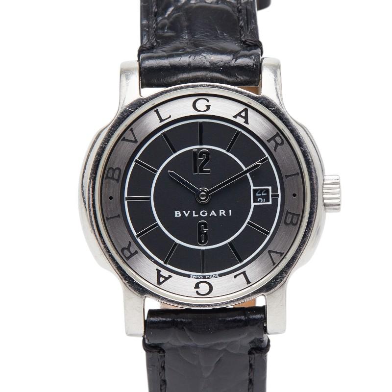 BVLGARI（ブルガリ） ソロテンポ 社外ベルト 腕時計 ST29S クオーツ 