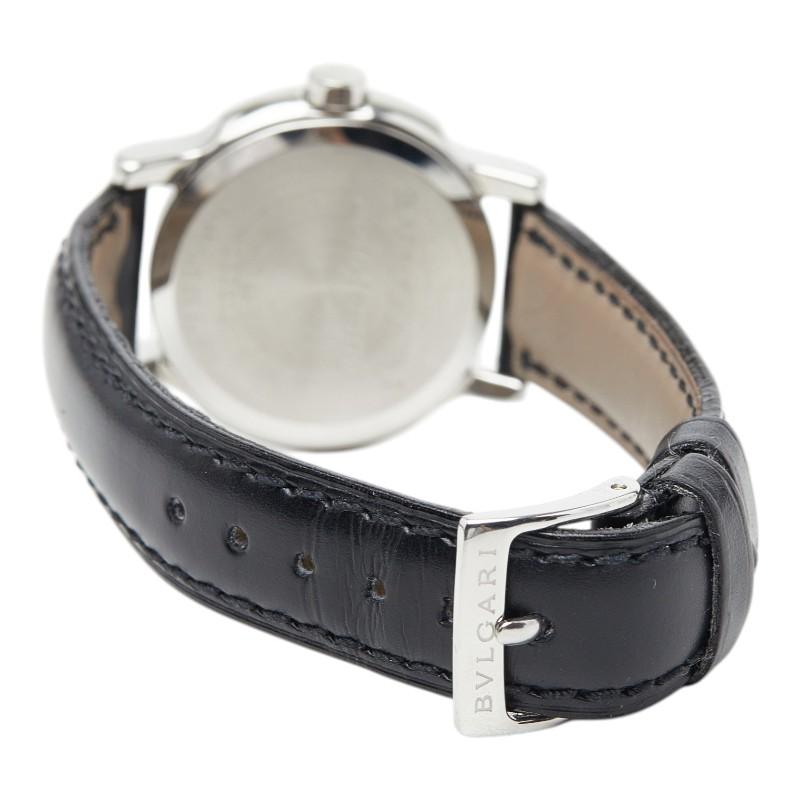 美品 BVLGARI ブルガリ ソロテンポ ST29S 腕時計 ステンレススチール クォーツ ブラック文字盤 レディース【中古】 BVLGARI（ブルガリ） ソロテンポ 腕時計 ST29S クオーツ ブラック文字