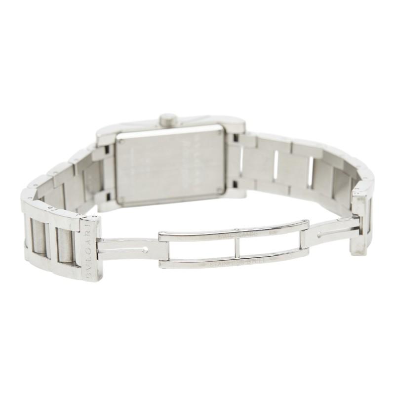 BVLGARI（ブルガリ） レッタンゴロ 腕時計 RT39S クオーツ ホワイト