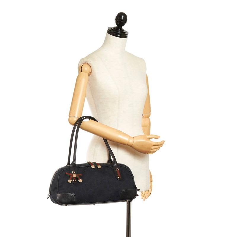 GUCCI（グッチ） GGキャンバス シェリーライン ハンドバッグ 161720