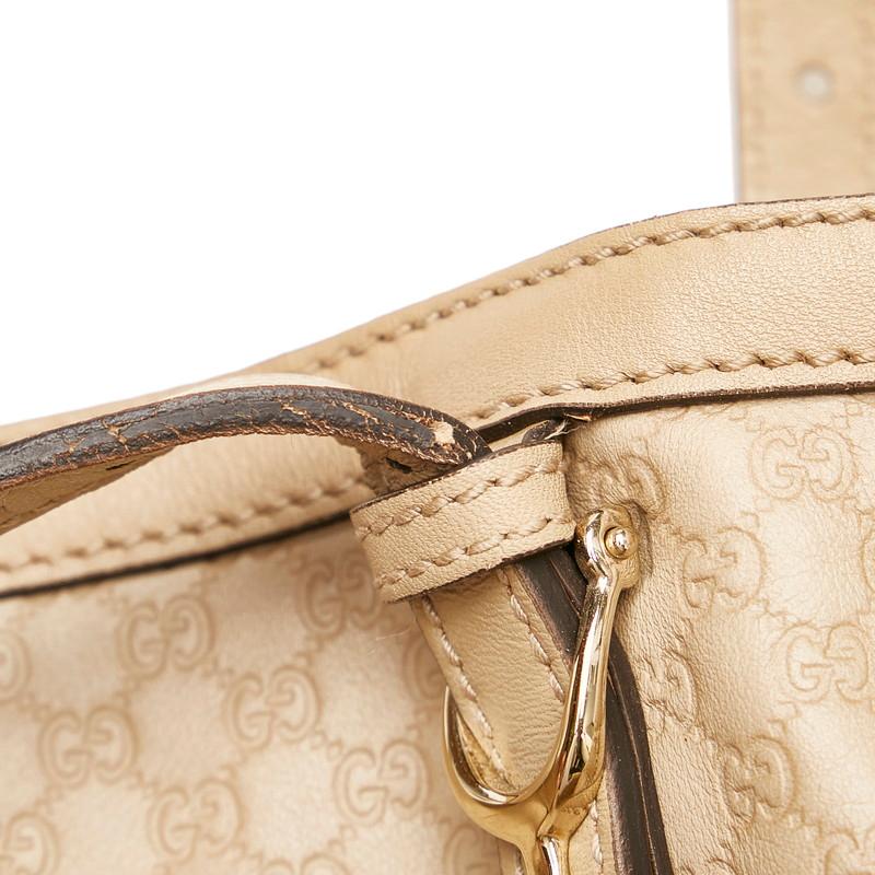 Gucci ヴィンテージ　ハンドバッグ GUCCI（グッチ） グッチマイクロシマ トートバッグ 309613 ベージュ