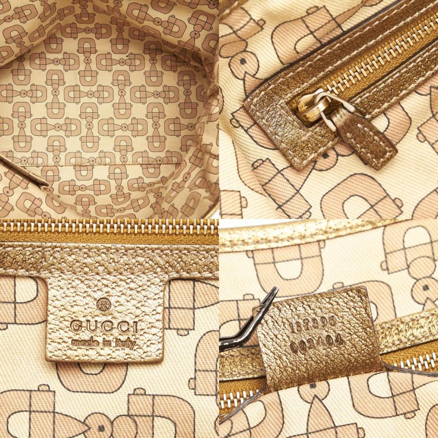 本物 グッチ GUCCI シェリーライン GGキャンバス ショルダーバッグ トートバッグ ベージュ 137396 Shelly Line バッグ 中古 グッチ GGキャンバス シェリーライン トートバッグ ベージュ
