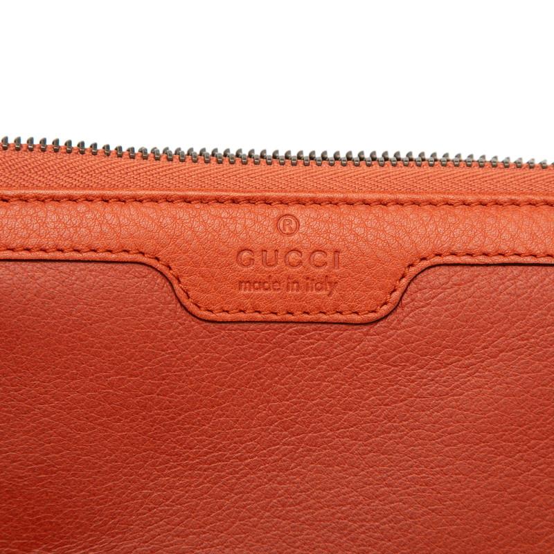 GUCCI（グッチ） バンブー ラウンドファスナー 長財布 339178 オレンジ