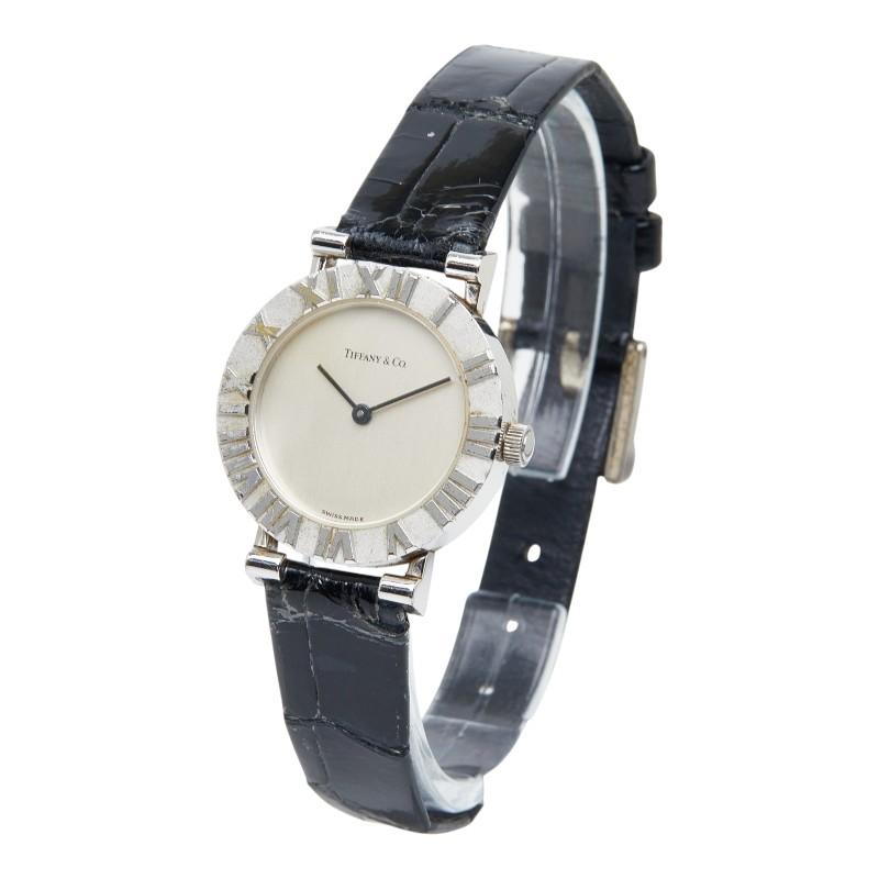 ティファニー アトラス 腕時計 L0640 クオーツ シルバー文字盤 SV925 シルバー レディース TIFFANY&Co. 【214-65409】 TIFFANY&Co.（ティファニー） アトラス 腕時計 L0640 クオーツ