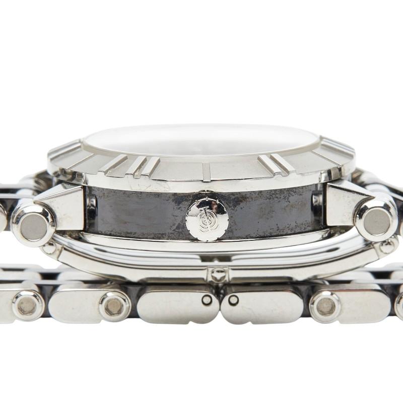 ティファニー アトラス 腕時計 Z1300.11.11A10A00A クオーツ ブラック文字盤 ステンレススチール レディース TIFFANY&Co. 【中古】の画像