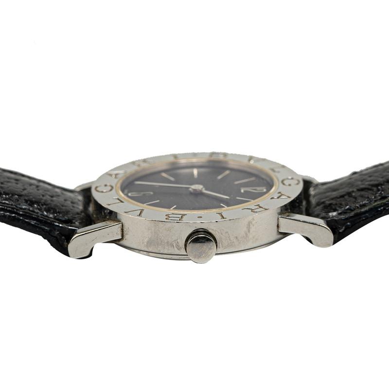 BVLGARI ブルガリ BB26SL ブルガリブルガリ 腕時計 SS 革 レディース [中古] BVLGARI（ブルガリ） ブルガリブルガリ 腕時計 BB26SL クオーツ
