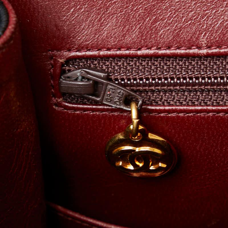 CHANEL（シャネル） マトラッセ25 ココマーク Wフラップ ハンドバッグ