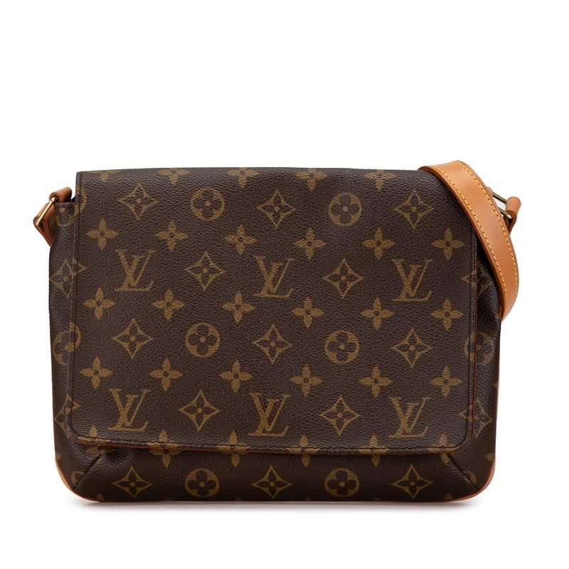 LOUIS VUITTON ルイ ヴィトン モノグラム ミュゼット タンゴ ショート  