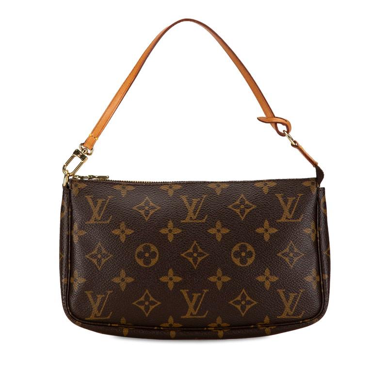 LOUIS VUITTON ルイヴィトン ショルダーバッグ ブラウン/ブラック レディース ルイヴィトン ショルダーバッグ モノグラム ブラウン レザー M51980