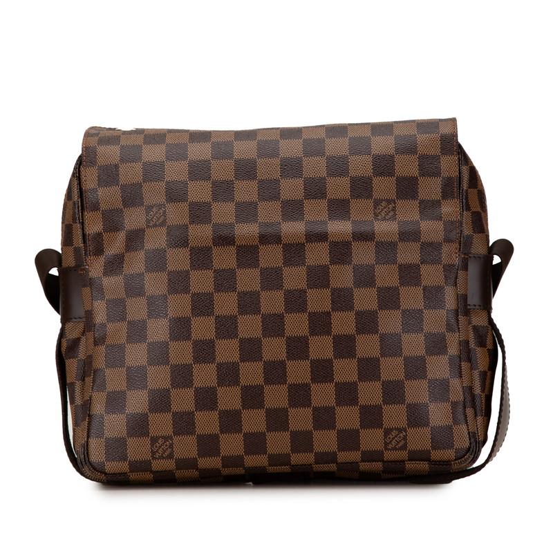 LOUIS VUITTON ルイヴィトン ショルダーバッグ ダミエ ナヴィグリオ 肩掛け 斜め掛け 鞄 かばん N45255    ブラウン 茶 ゴールド金具 レディース 人気【中古品】 LOUIS VUITTON（ルイ・ヴィトン） ルイ ヴィトン ダミエ ナヴィグリオ