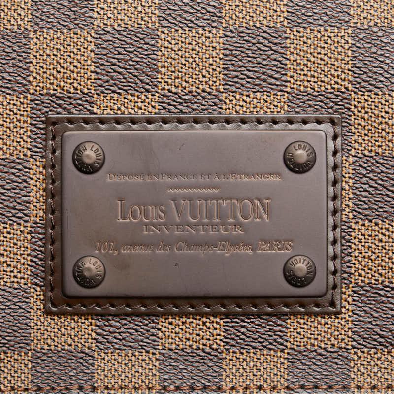 ルイ ヴィトン ダミエ エベヌ ブルックリンGM N51212 LOUIS VUITTON（ルイ・ヴィトン） ルイ ヴィトン ダミエ エベヌ