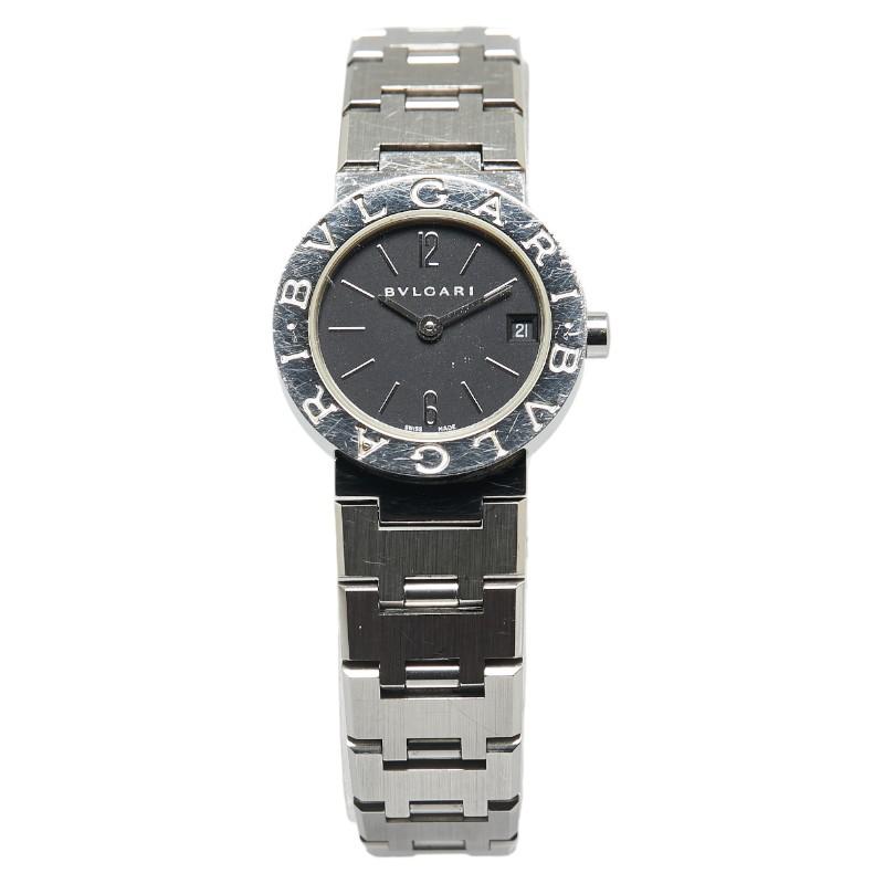 中古 ブルガリ BVLGARI BB23SS ブラック レディース 腕時計 ブルガリ ブルガリブルガリ BB23SS ブラック レディース 時計 【中古