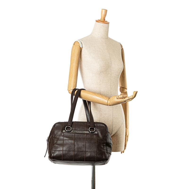 CHANEL シャネル ロゴ チョコバー トートバッグ ショルダーバッグ  