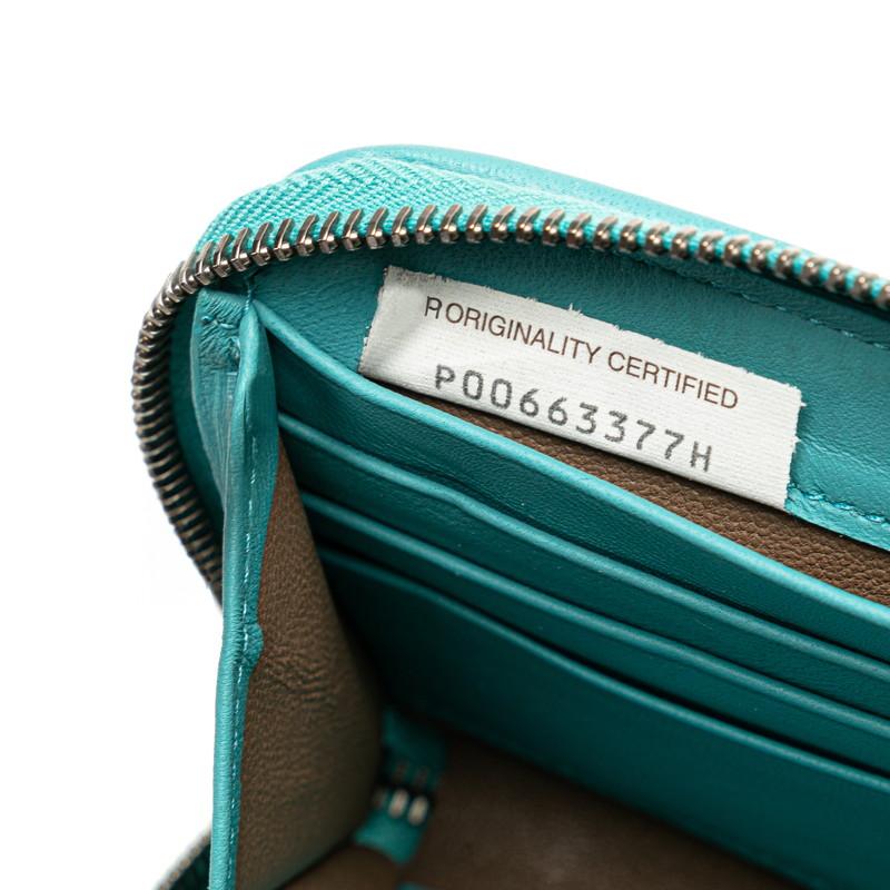 ボッテガヴェネタ イントレチャート ラウンドファスナー 長財布