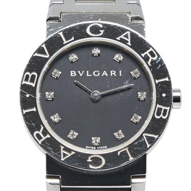 BVLGARI（ブルガリ） ブルガリブルガリ 12Pダイヤモンド 腕時計 BB26SS