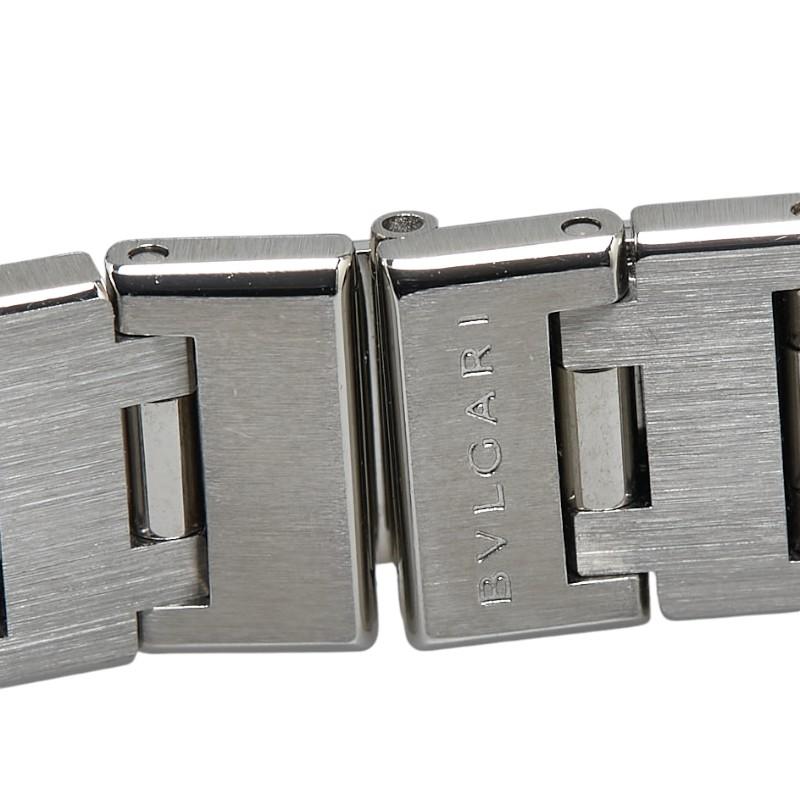 Bvlgari 腕時計 クォーツ シルバー/ブラック Bvlgari Watches - The Watch Company