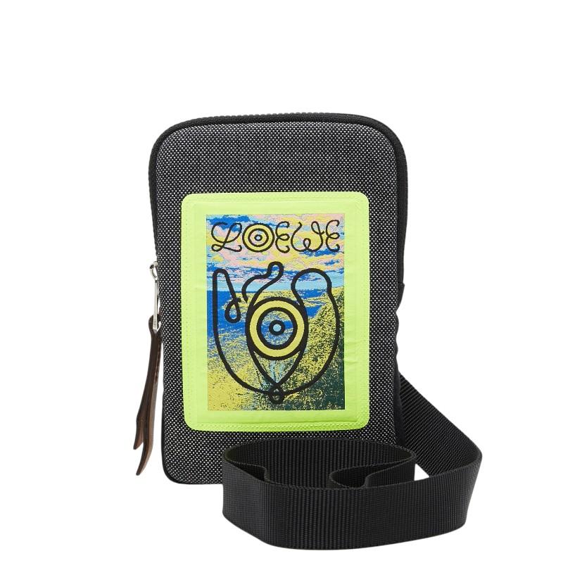 LOEWE（ロエベ） ネックポーチ EYE NATURE CASE ショルダーバッグ
