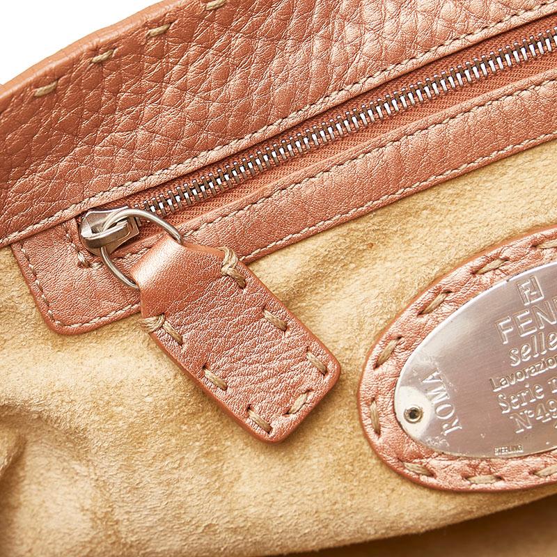 FENDI（フェンディ） セレリア ハンドバッグ トートバッグ メタリック
