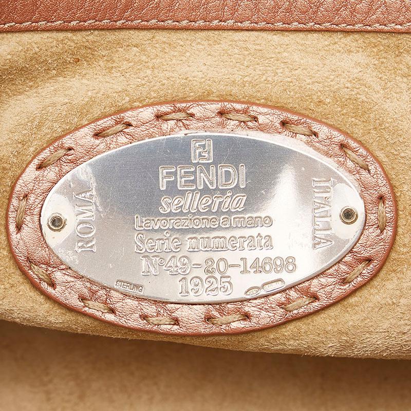 FENDI（フェンディ） セレリア ハンドバッグ トートバッグ メタリック