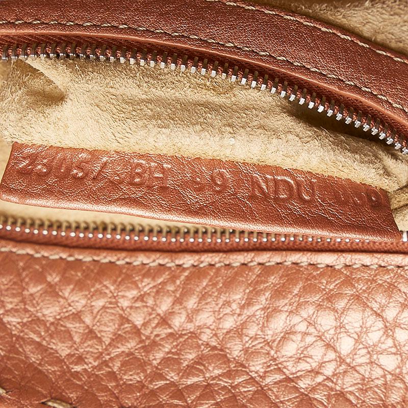 FENDI（フェンディ） セレリア ハンドバッグ トートバッグ メタリック