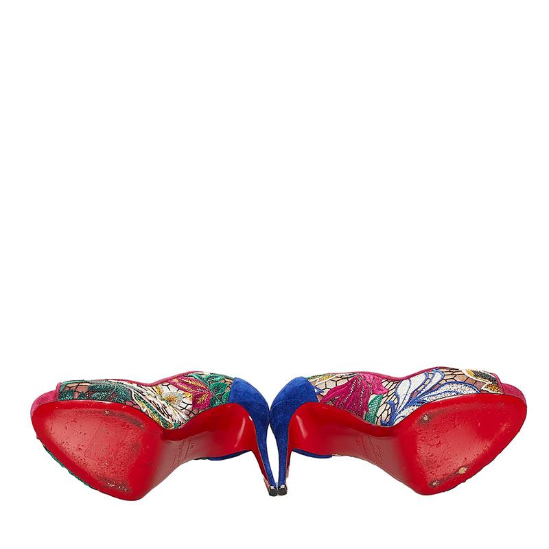 Christian Louboutin（クリスチャンルブタン） チュール レース 花柄