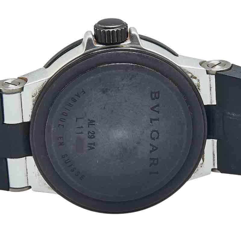 ブルガリ BVLGARI レディース腕時計 アルミニウム AL29TA シルバー文字盤 クォーツ【中古】 ブルガリアルミニウム 29 レディース 腕時計 AL29A BVLGARI 中古
