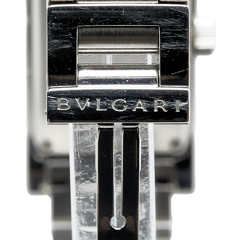 BVLGARI（ブルガリ） レッタンゴロ 腕時計 RT39S クオーツ ホワイト