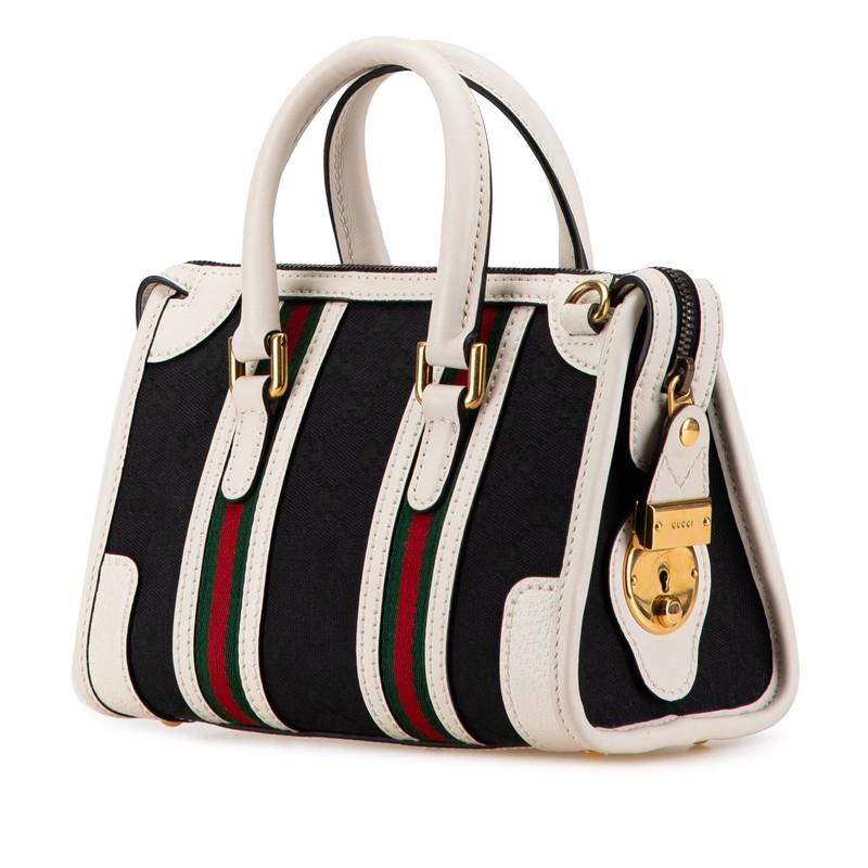 GUCCI（グッチ） GGキャンバス オフィディア ハンドバッグ 715771