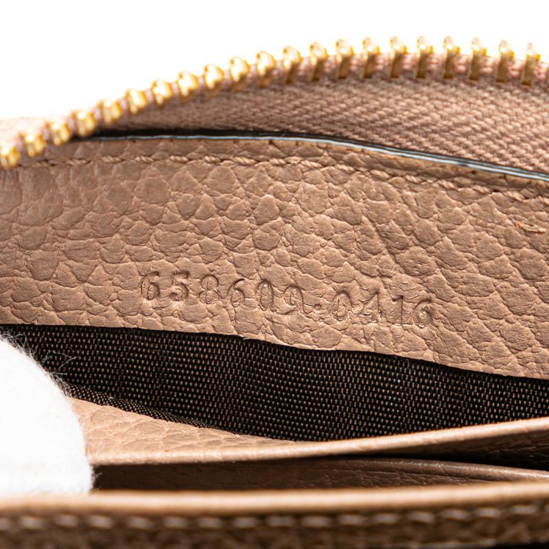 GUCCI グッチ GGマーモント L字ファスナー 二つ折り財布 658609 