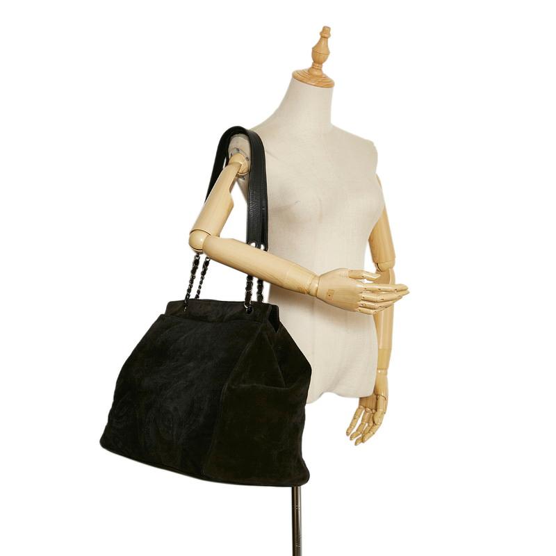 CHANEL シャネル トリプルココマーク フリンジ ショルダーバッグ  