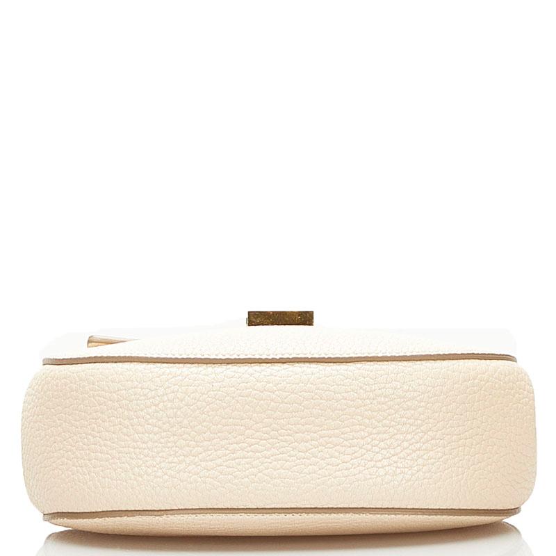 Chloe クロエ ドリュー チェーン ショルダーバッグ アイボリー Chloe クロエ ドリュー チェーン ショルダーバッグ アイボリー