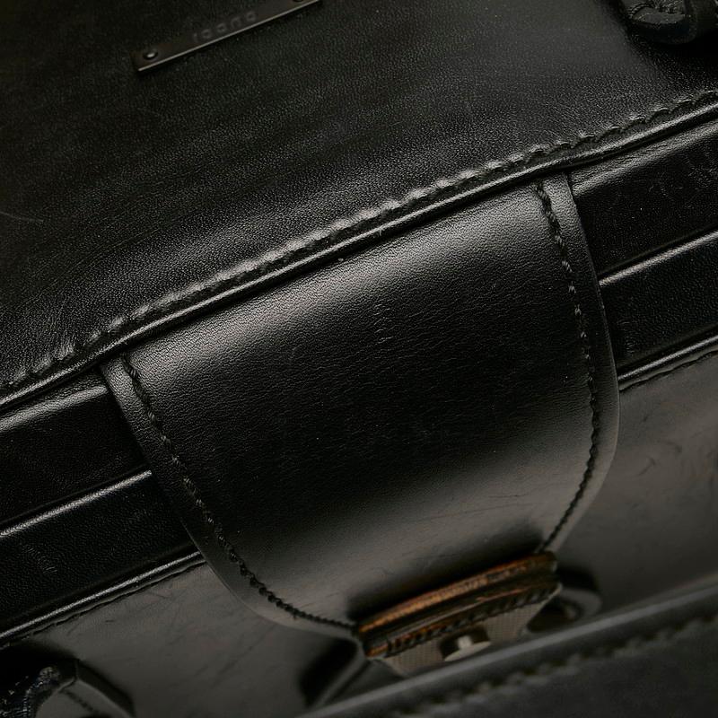 GUCCI（グッチ） ドクターズバッグ ハンドバッグ 105378 ブラック