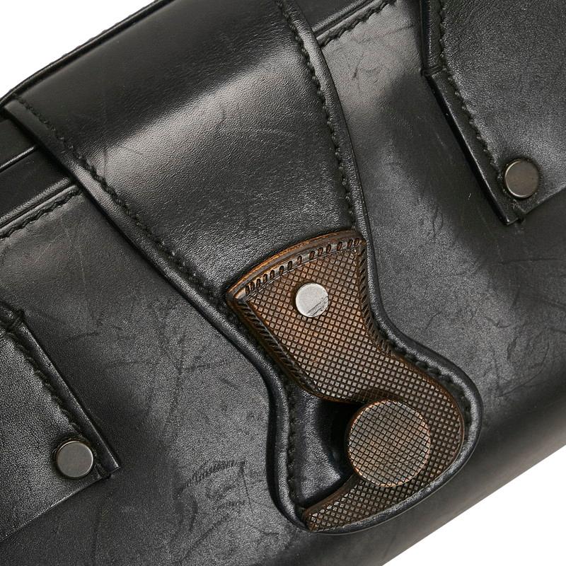 GUCCI（グッチ） ドクターズバッグ ハンドバッグ 105378 ブラック
