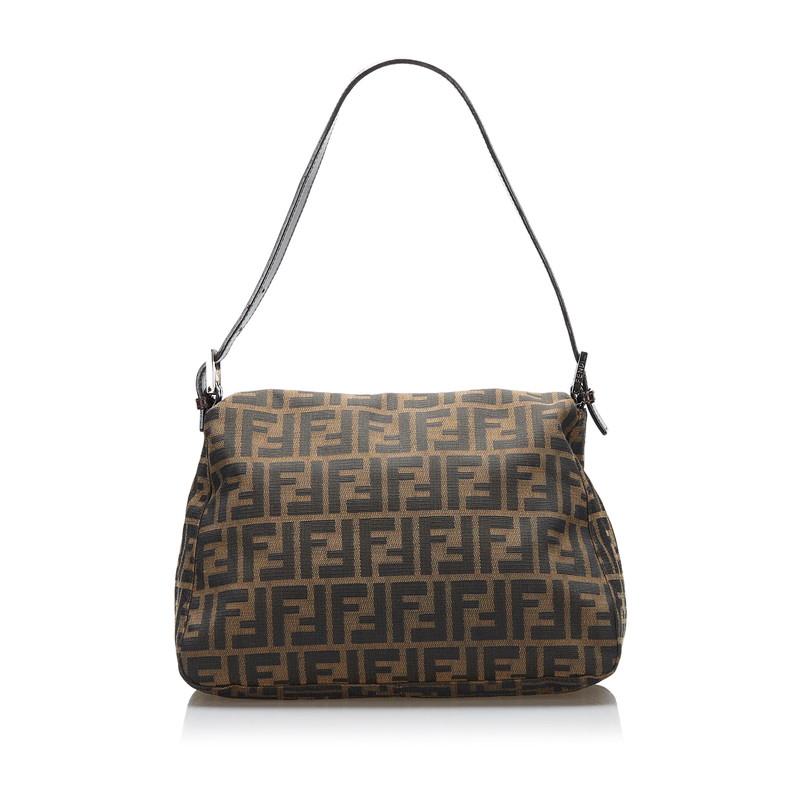 フェンディ　マンマバケット　ズッカ柄　ハンドバッグ　ミニトートバッグ　キャンバス FENDI（フェンディ） ズッカ マンマバケット ハンドバッグ 26325