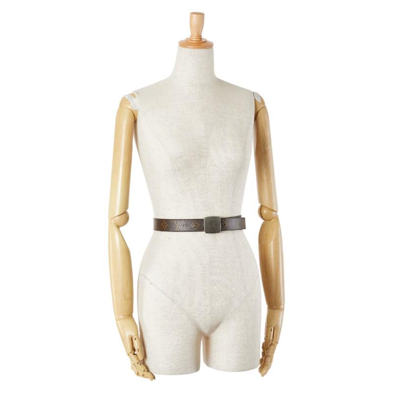 ルイ ヴィトン モノグラム サンチュール LVカット ベルト サイズ：80