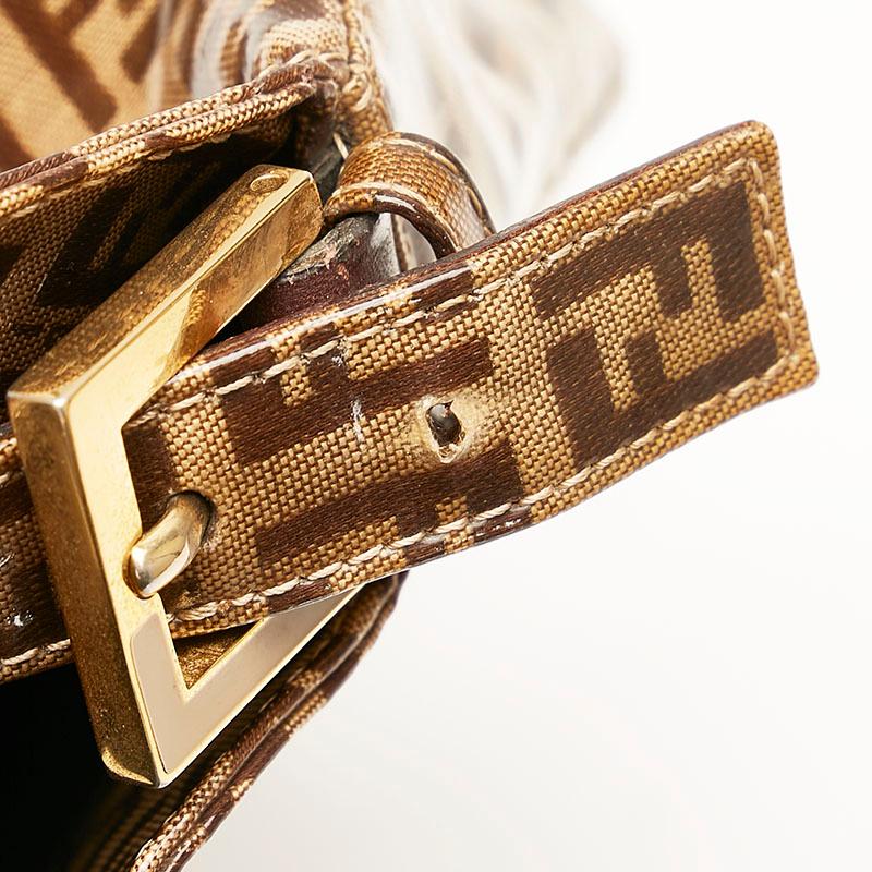 FENDI（フェンディ） ズッキーノ マンマバケット ワンショルダーバッグ