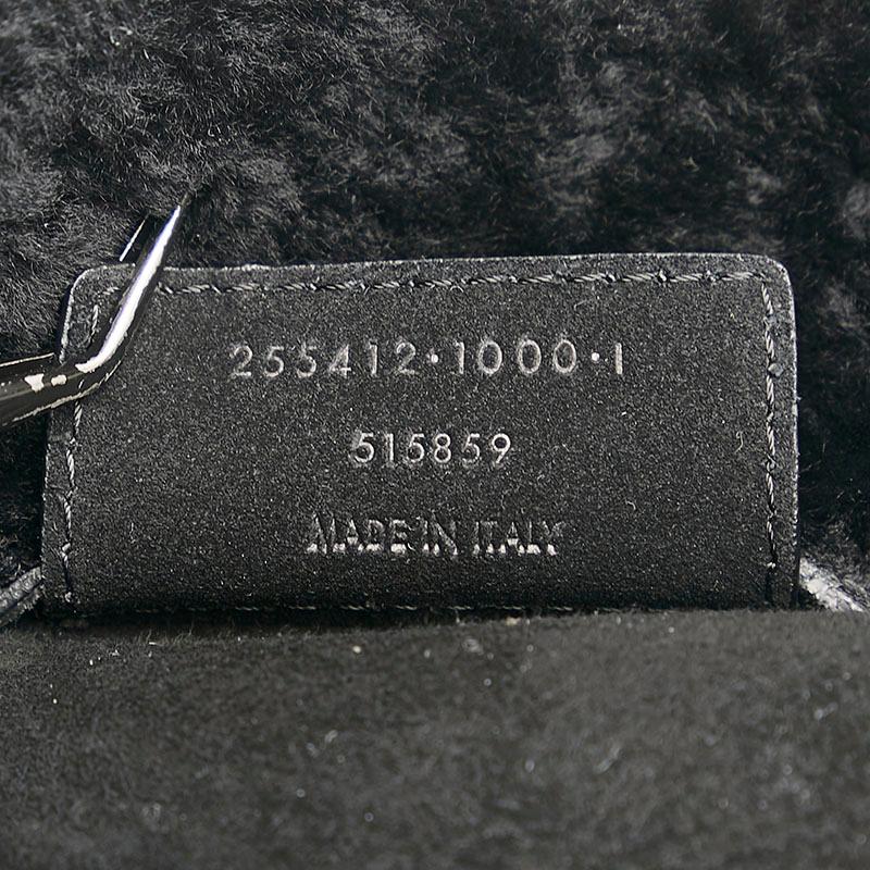 バレンシアガ ムートン ハンドバッグ トートバッグ ブラック ムートン レザー レディース BALENCIAGA 【中古】