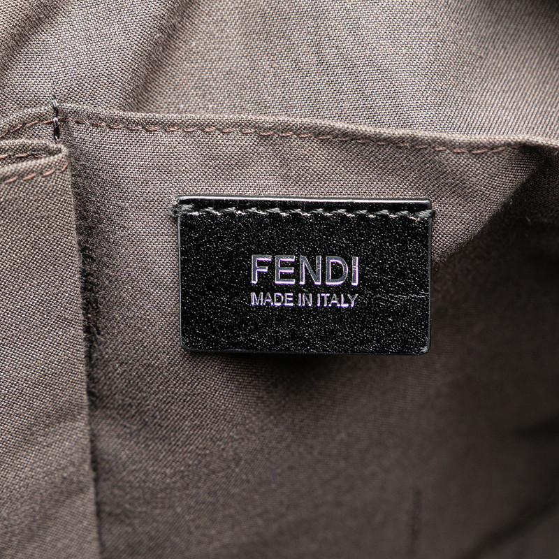 フェンディ ズッカ アンジップド ハンドバッグ トートバッグ 8BR623