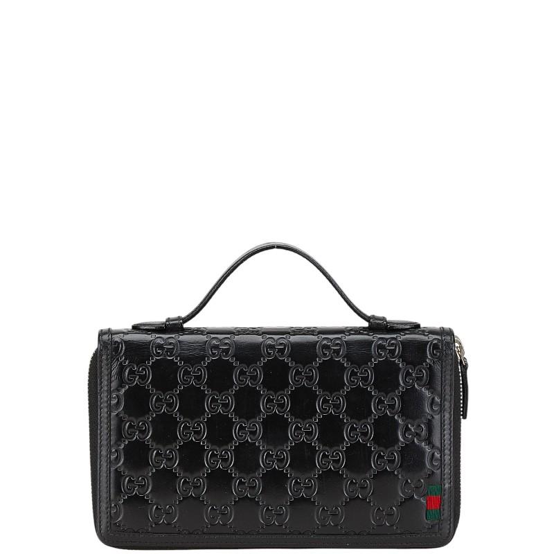 GUCCI（グッチ） グッチシマ シェリー ラウンドジップウォレット 長