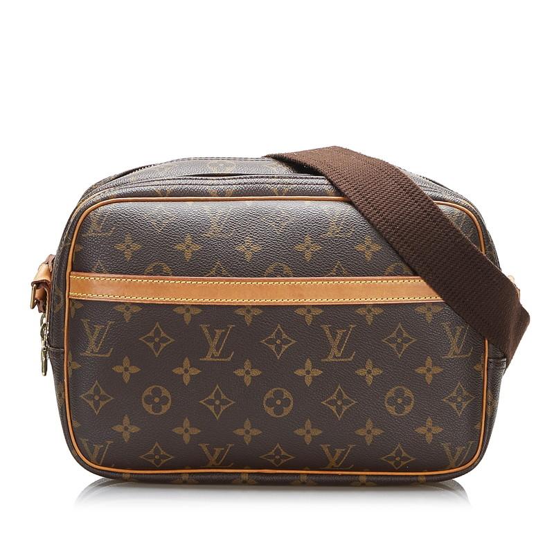 LOUIS VUITTON ルイ ヴィトン モノグラム リポーターPM 斜め掛け 