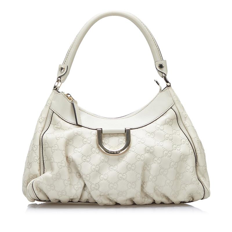 グッチ グッチシマ アビー ショルダーバッグ 190525 ベージュ