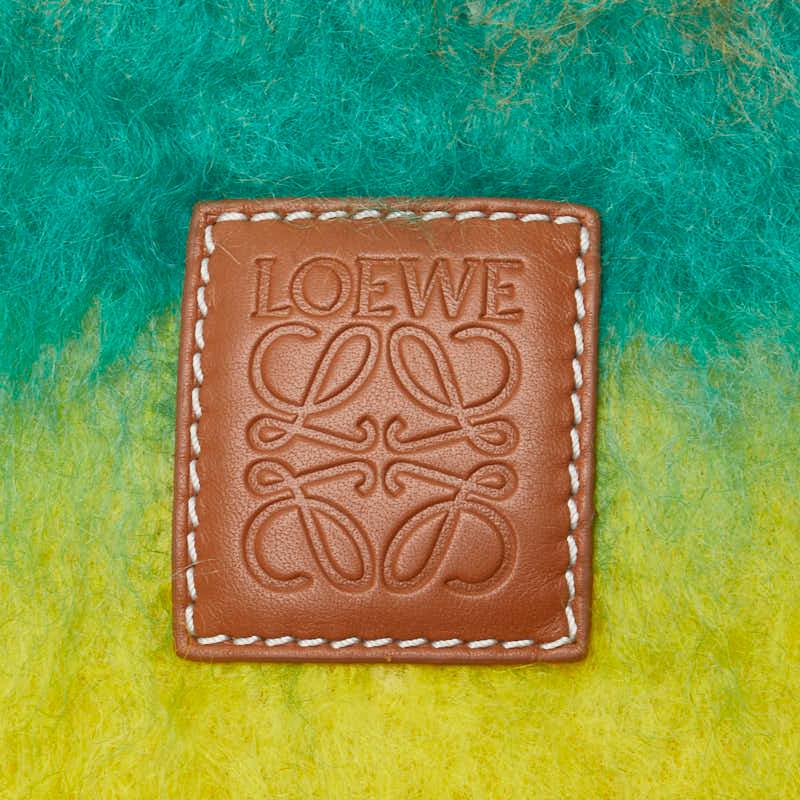 LOEWE（ロエベ） アナグラム ストライプ マフラー マルチカラー ウール
