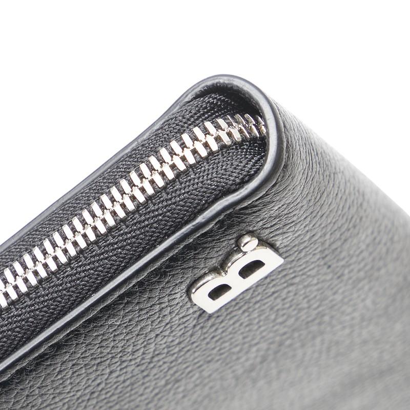 BALENCIAGA（バレンシアガ） Bロゴ 長財布 ブラック レザー レディース